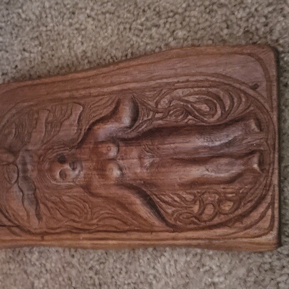 Carved Wooden Art Panel By ARNESS